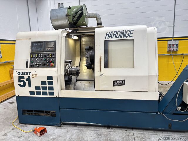 CNC turning and milling center HARDINGE QUEST 51 SP