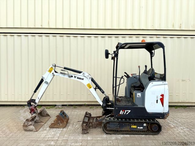 Mini excavator BOBCAT E17 / 2021 BJ / 445 Stunden / 2 x Löffel