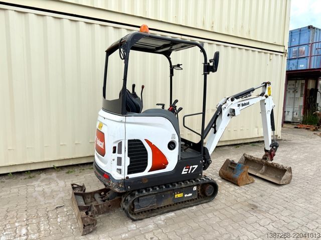 Mini excavator BOBCAT E17 / 2021 BJ / 445 Stunden / 2 x Löffel