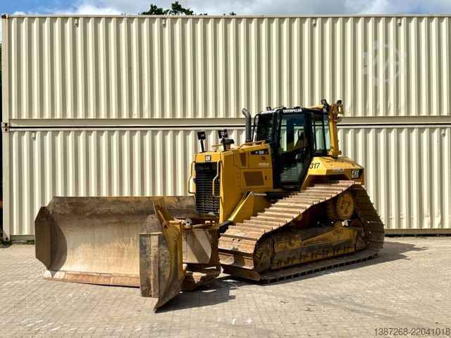 Road roller CATERPILLAR D6N LGP  System One/Klappschild/Deutsche Maschin