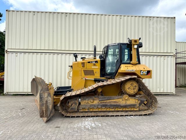 Road roller CATERPILLAR D6N LGP  System One/Klappschild/Deutsche Maschin