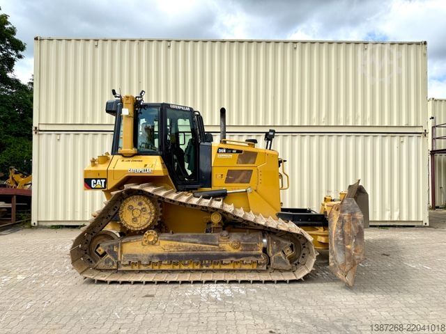 Road roller CATERPILLAR D6N LGP  System One/Klappschild/Deutsche Maschin