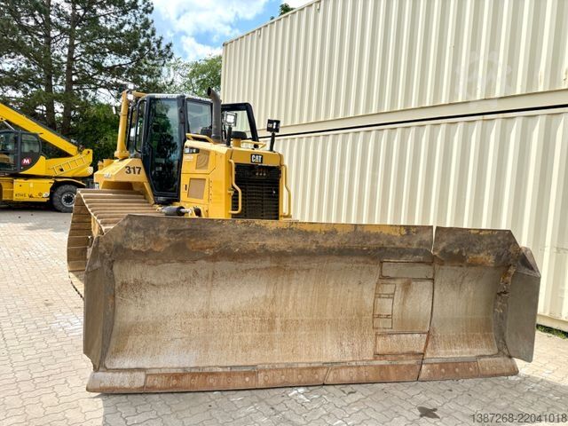 Road roller CATERPILLAR D6N LGP  System One/Klappschild/Deutsche Maschin