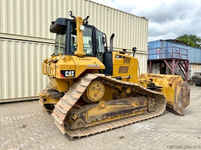 Road roller CATERPILLAR D6N LGP  System One/Klappschild/Deutsche Maschin