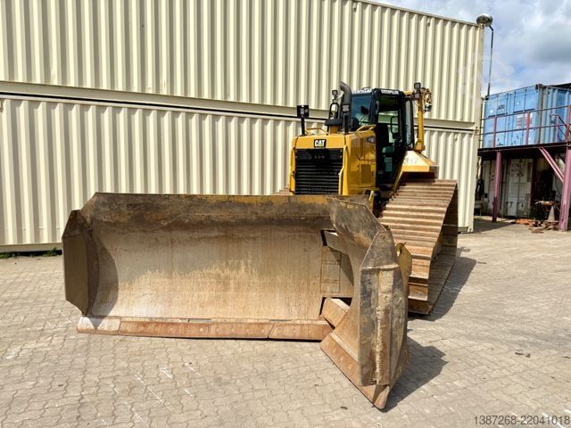 Road roller CATERPILLAR D6N LGP  System One/Klappschild/Deutsche Maschin