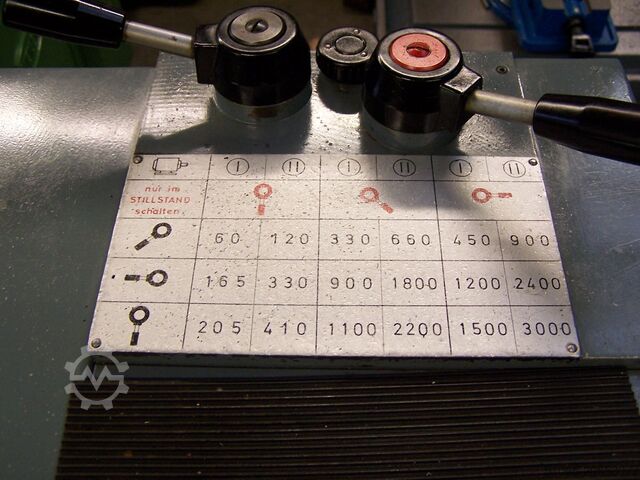 Leit-/Zugspindeldrehmaschine Weiler Primus
