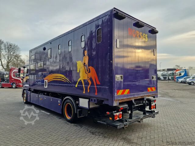 Pferdetransport MAN TGA 18.360 4x2 - Horse truck +  full camper - 4...