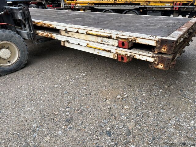 Wechselpritsche offen Krone BDF 7,45m Plattform mehrfach 2013