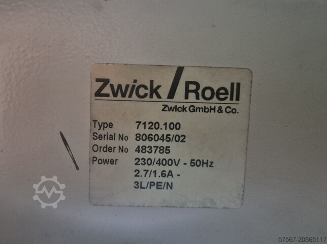 Elektromechanische Universalprüfmaschine Zwick Roell 1484