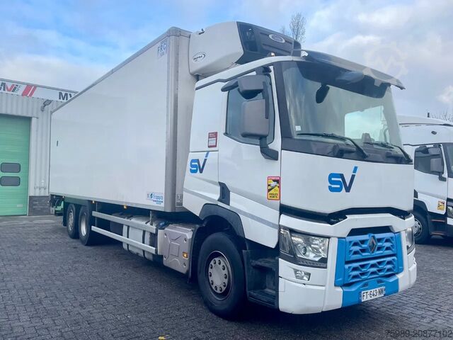 Refrigerated/frozen transport Renault T380 VF611M165MD003883,  6x2,  388567 km, 8.90 ...
