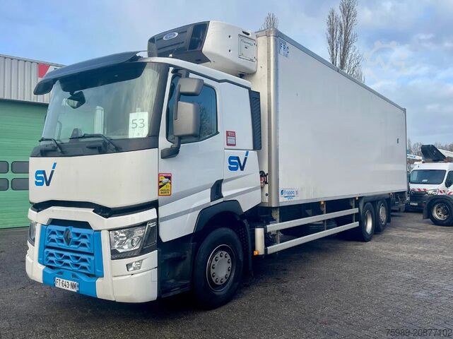 Refrigerated/frozen transport Renault T380 VF611M165MD003883,  6x2,  388567 km, 8.90 ...