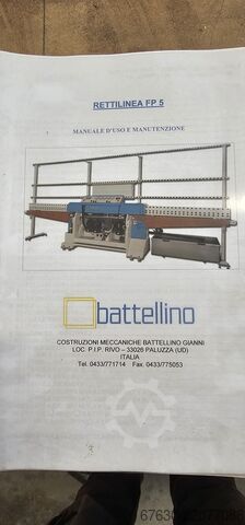 Glass grinding machine BATTELLINO FP5