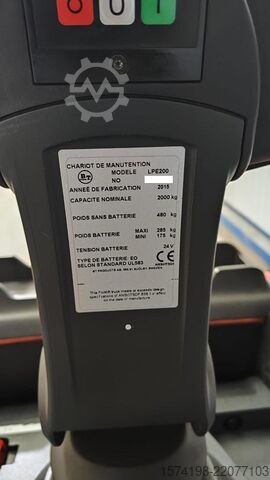 Manual stacker X6 TOYOTA BT 