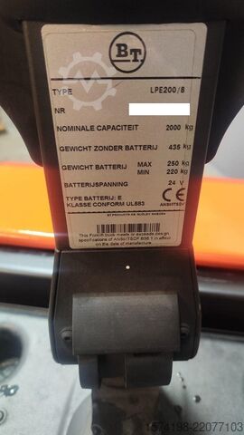 Manual stacker X6 TOYOTA BT 