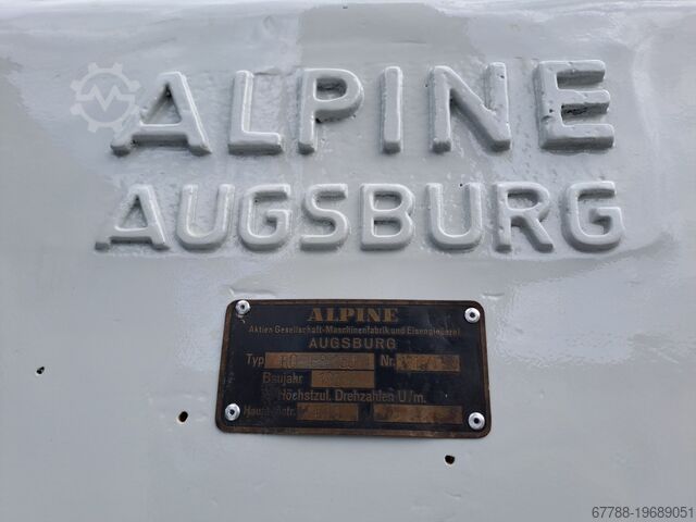 Mill for recycling plastics and waste ALPINE AUGSBURG RO 63/50 kW