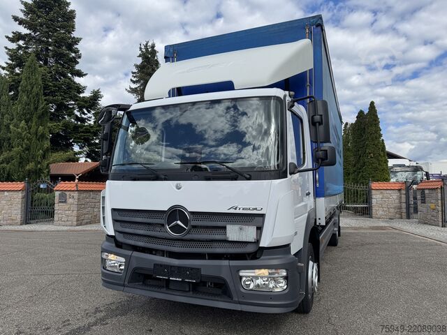 Atego 1221 L tail lift 1.5t, Edscha sliding roof, air conditioning Mercedes-Benz Atego 1221 L Pr/Pl., LBW 1,5to. , Klima