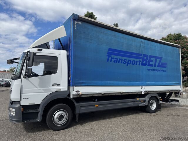 Atego 1221 L tail lift 1.5t, Edscha sliding roof, air conditioning Mercedes-Benz Atego 1221 L Pr/Pl., LBW 1,5to. , Klima