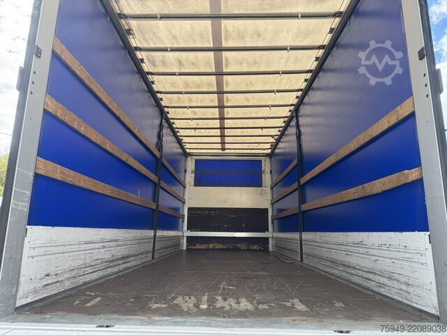 Atego 1221 L tail lift 1.5t, Edscha sliding roof, air conditioning Mercedes-Benz Atego 1221 L Pr/Pl., LBW 1,5to. , Klima