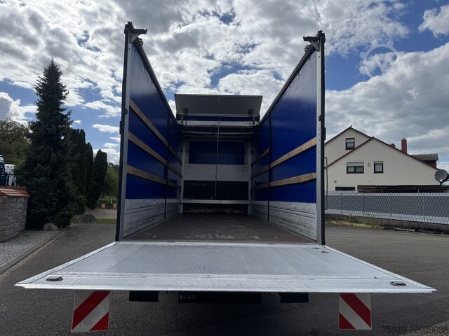 Atego 1221 L tail lift 1.5t, Edscha sliding roof, air conditioning Mercedes-Benz Atego 1221 L Pr/Pl., LBW 1,5to. , Klima