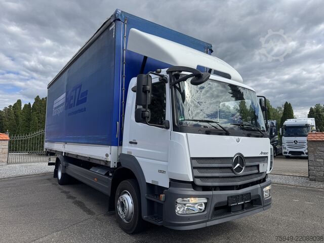 Atego 1221 L tail lift 1.5t, Edscha sliding roof, air conditioning Mercedes-Benz Atego 1221 L Pr/Pl., LBW 1,5to. , Klima