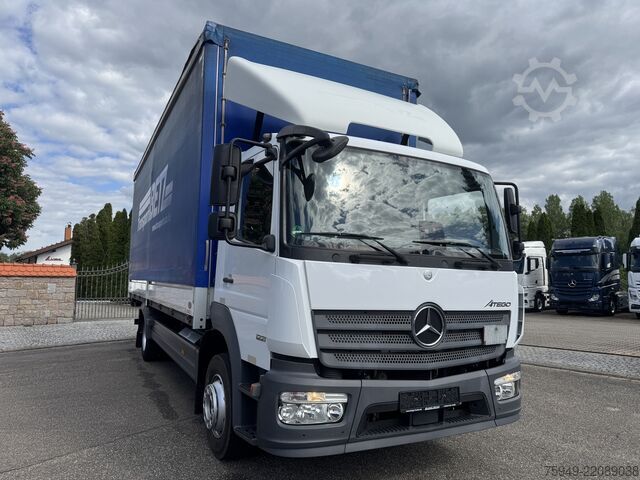 Atego 1221 L tail lift 1.5t, Edscha sliding roof, air conditioning Mercedes-Benz Atego 1221 L Pr/Pl., LBW 1,5to. , Klima