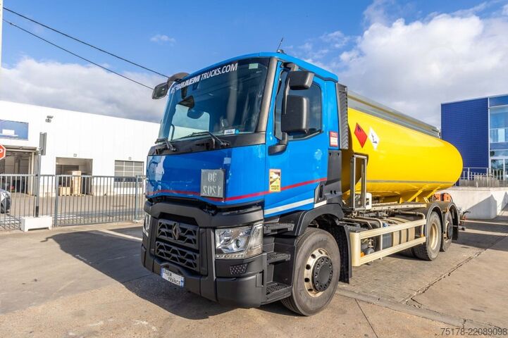 Fuel tanker RENAULT T 380 +MAGYAR 19.000L/6COMP+INTARDER
