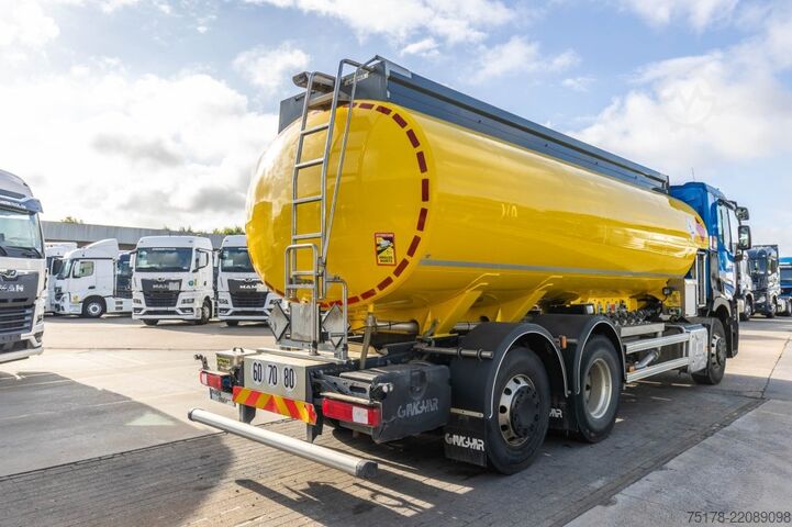 Fuel tanker RENAULT T 380 +MAGYAR 19.000L/6COMP+INTARDER