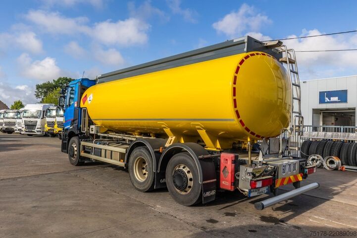 Fuel tanker RENAULT T 380 +MAGYAR 19.000L/6COMP+INTARDER