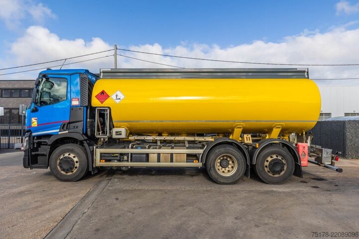 Fuel tanker RENAULT T 380 +MAGYAR 19.000L/6COMP+INTARDER