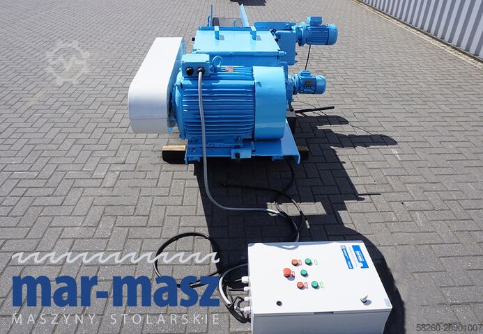 Holzhacker Schredder KLOCKNER 120x400L 2WT