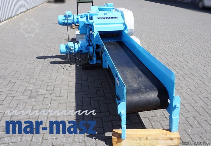 Holzhacker Schredder KLOCKNER 120x400L 2WT 