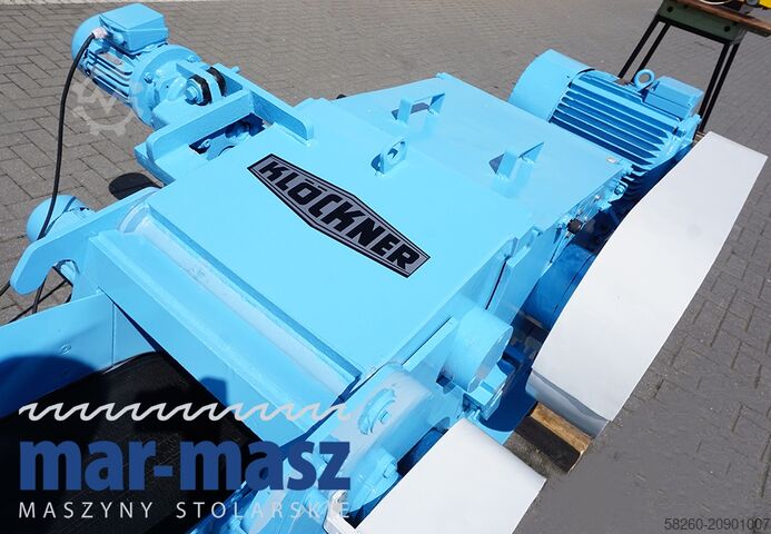 Holzhacker Schredder KLOCKNER 120x400L 2WT 