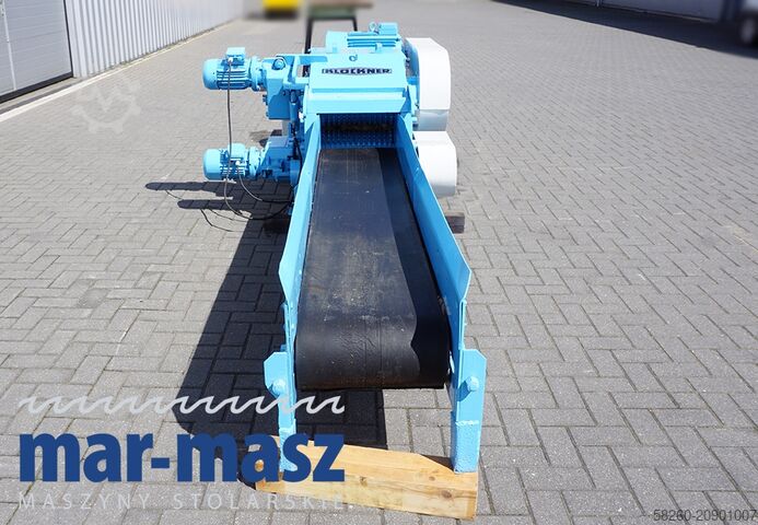 Holzhacker Schredder KLOCKNER 120x400L 2WT