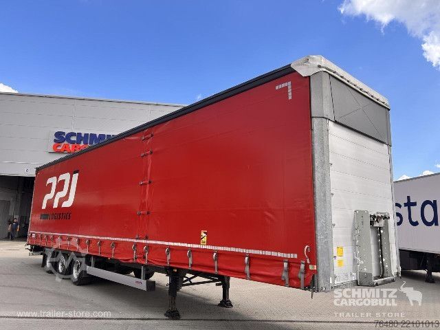 Open semitrailer with tarp Schmitz Cargobull Schiebeplane Mega
