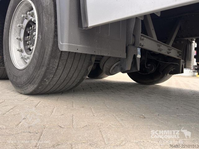 Open semitrailer with tarp Schmitz Cargobull Schiebeplane Mega
