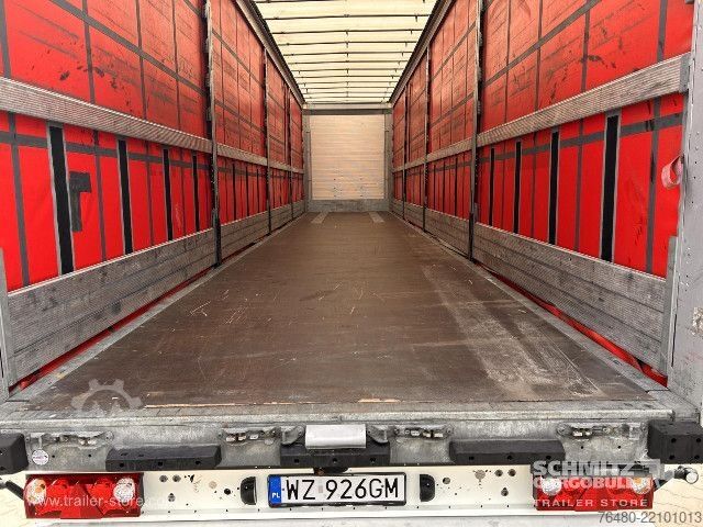 Open semitrailer with tarp Schmitz Cargobull Schiebeplane Mega
