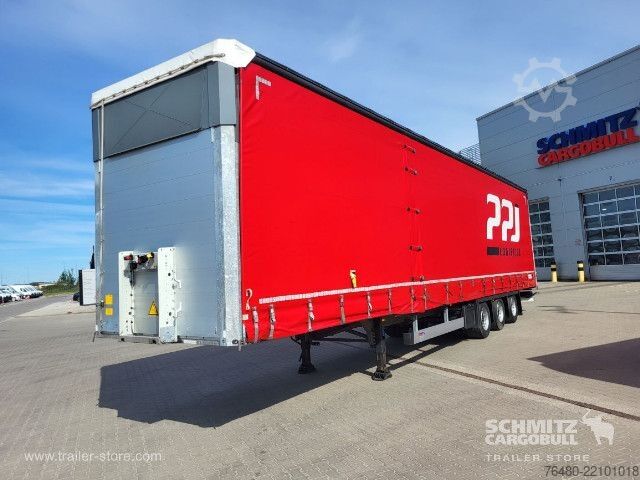 Open semitrailer with tarp Schmitz Cargobull Schiebeplane Mega