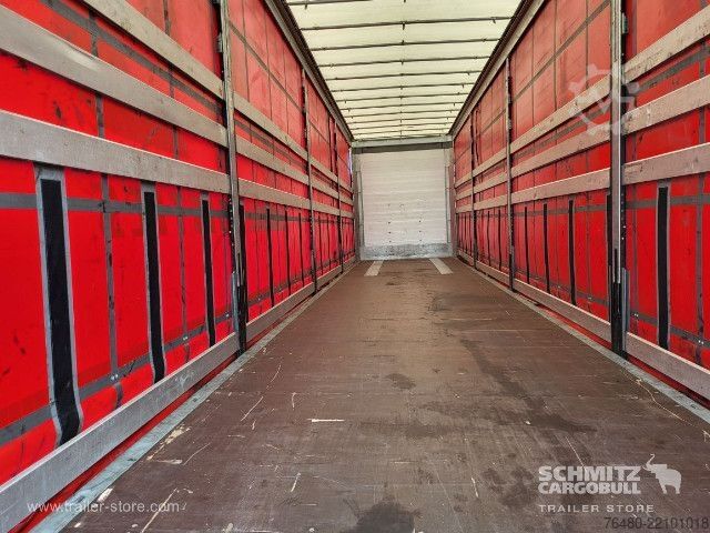 Open semitrailer with tarp Schmitz Cargobull Schiebeplane Mega