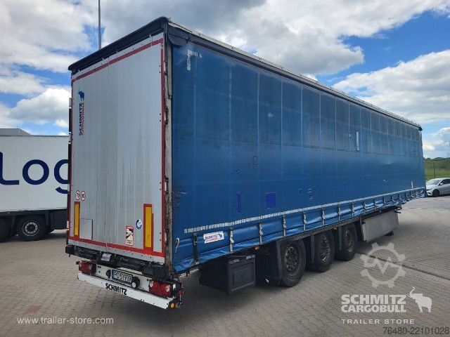 Open semitrailer with tarp Schmitz Cargobull Schiebeplane Mega