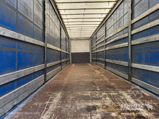 Open semitrailer with tarp Schmitz Cargobull Schiebeplane Mega