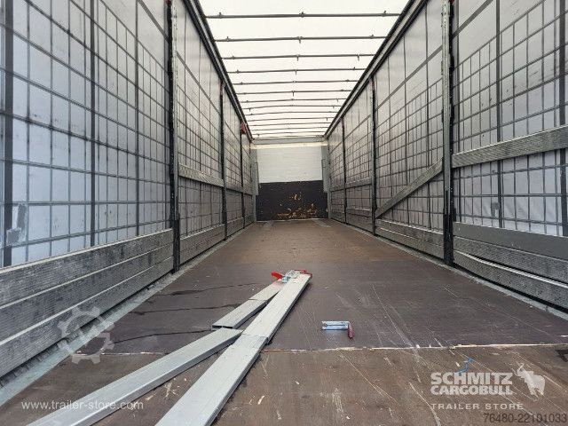 Open semitrailer with tarp Schmitz Cargobull Schiebeplane Standard