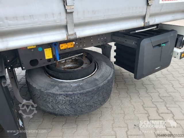 Open semitrailer with tarp Schmitz Cargobull Schiebeplane Standard