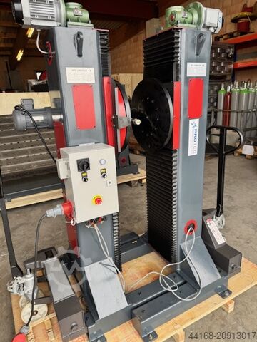 Welding rotary table, rotary table, positioner Protec Säulenhubdrehvorrichtung SHD 1000 F