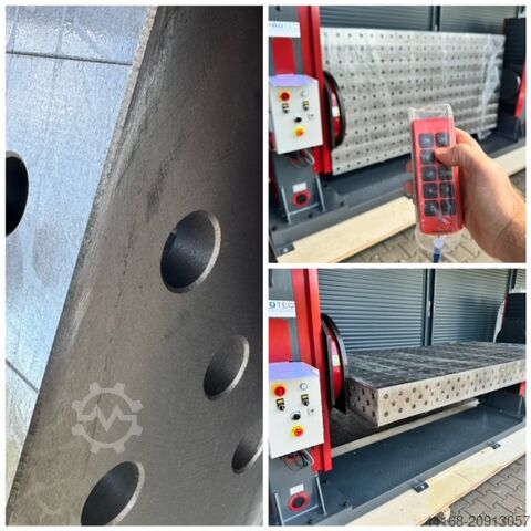 Welding turntable,Turntable,Positioner Protec Schweisstisch HDL 1500