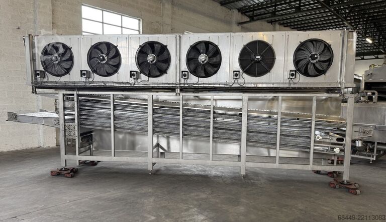 Cooling conveyor, Type KT 3S 6000/1000 GEA-CFS Koelband, Type KT 3S 6000/1000
