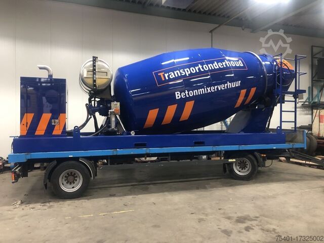 Concrete mixer 9m3 stationaire betonmixer 4Rent