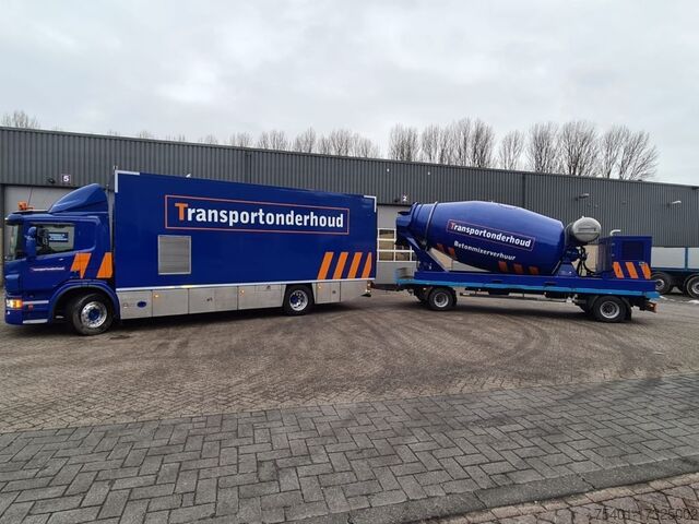 Betonmischer 9m3 stationaire betonmixer 4Rent