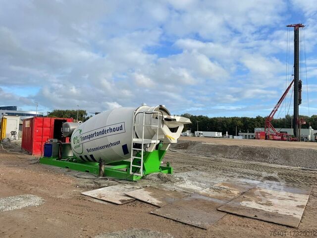 Betonmischer 9m3 stationaire betonmixer 100% elektrische aan... 4Rent
