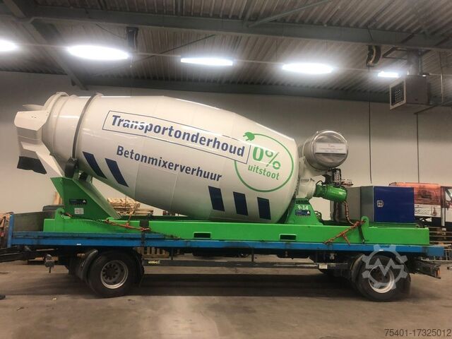 Betonmischer 9m3 stationaire betonmixer 100% elektrische aan... 4Rent