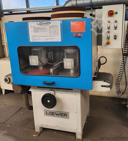 Sheet metal deburring machine Loewer Cross Master DD 300